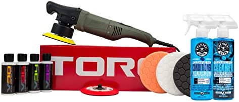 Sales reduced in price - buy Shop Chemical Guys BUF_503XMAX Torqx Random Polisher  Kit with Pads, Pad Cleaner & Conditioner, Polishes & Compounds (11 Items)  online